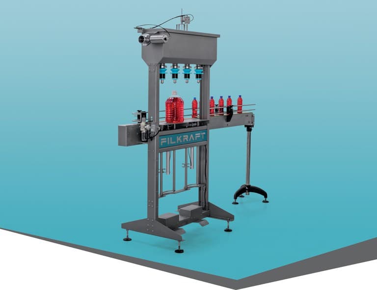 K50 4-Head Semi-Automatic Level Filler
